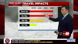 Major Nor’easter Bringing Snow & Gusty Winds with Blizzard Conditions