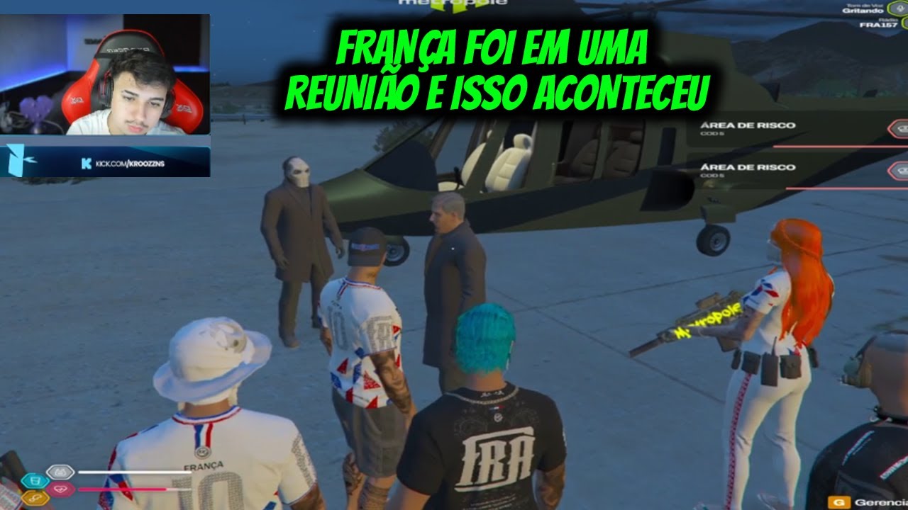 FRANÇA FOI EM UMA REUNIÃO E ISSO ACONTECEU