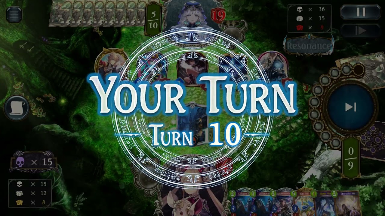 [SHADOWVERSE] Skeleton Raider with Full Power OTK