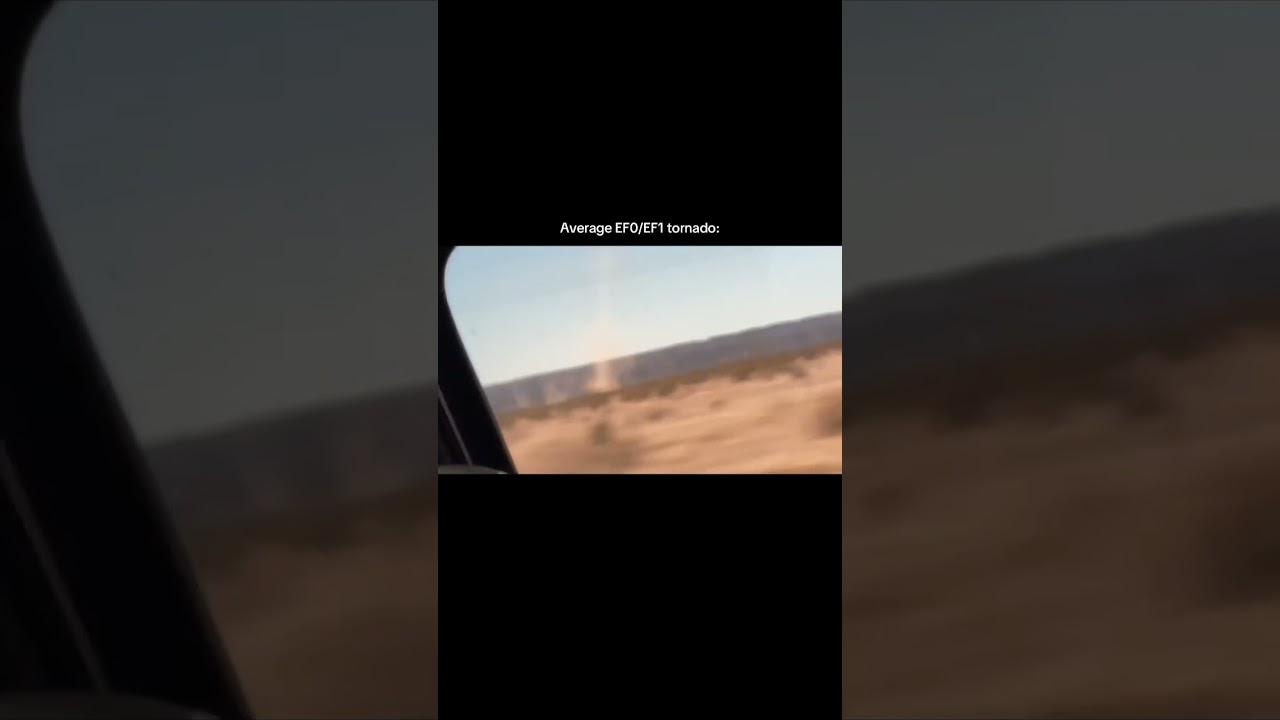 Average EF0/EF1 tornado: