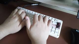 Squishy65 by RMI with Gateron KS3 Blacks