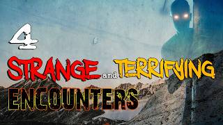4 Strange and Terrifying  CRYPTID Encounters That'll make you go 😱😱