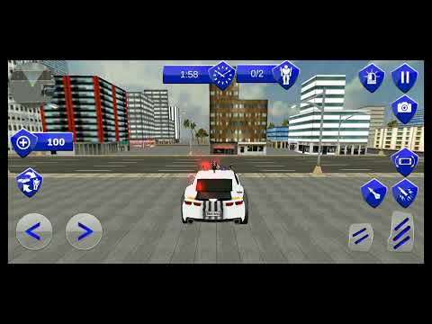 US police car robot transforming unity source code