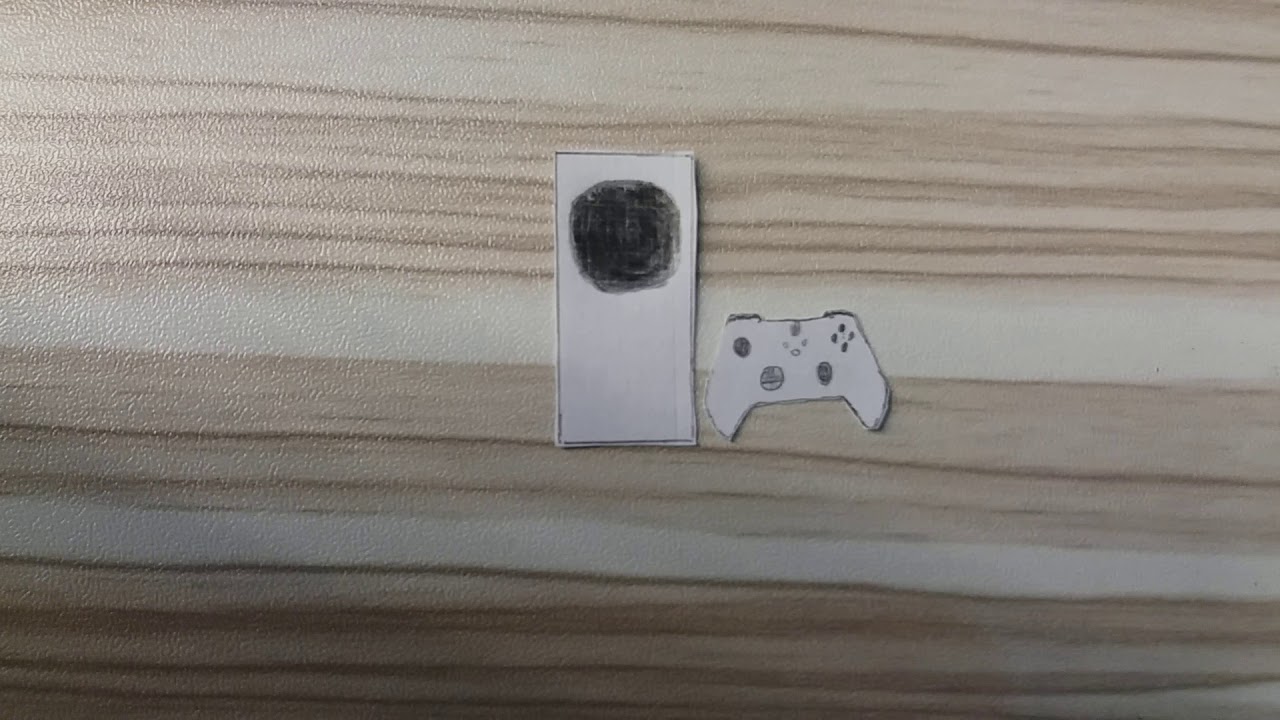 Mini paper Xbox series S Unboxing YouTube