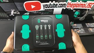 Wera   The Gioi Moi JSC | Bộ dụng cụ Wera 8100 SA/SC 2 cao cấp, 43 cái, 1/2' & 1/4', metric | ZYKLOP