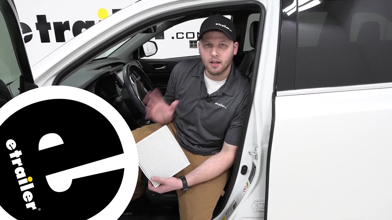 etrailer | PTC Custom Fit Cabin Air Filter Installation - 2017 Toyota