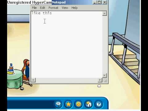 wie ein Eis in ur Fuß in clubpenguin setzen