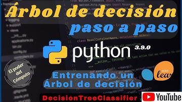 Entrenando un árbol de decisión en Python paso a paso || #inteligenciaartificial #machinelearning