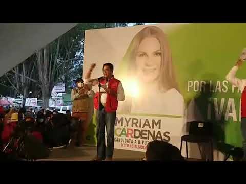Encabeza el candidato  Óscar Sánchez a la presidencia de Almoloya De Juárez reunión con vecinos