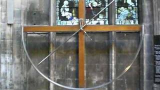 Chaotic pendulum in St. Mary Redcliffe