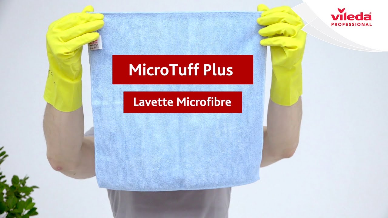 Lavette bleue en microfibres de Best Clean