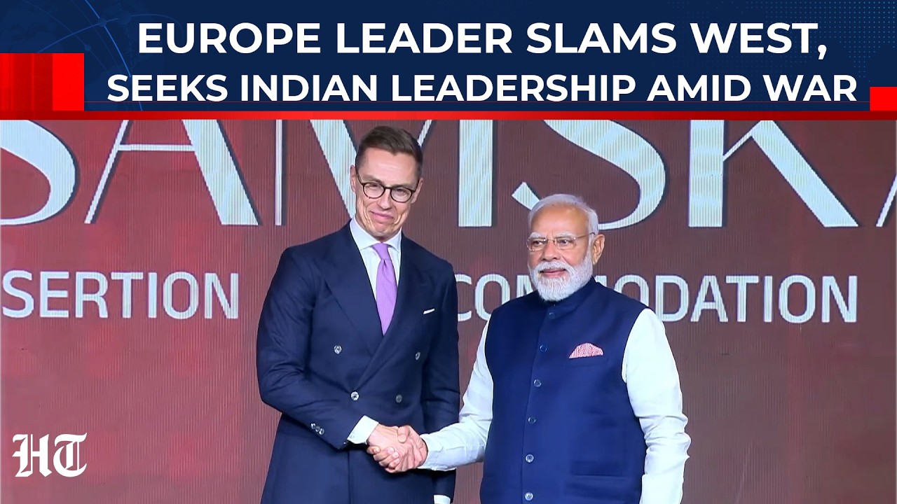 'West's Era Over': Europe Leader Slams US, Seeks Indian Leadership Amid Iran War| Finland| Stubb