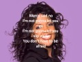 Cece Winans- Mercy Said No (LYRICS)