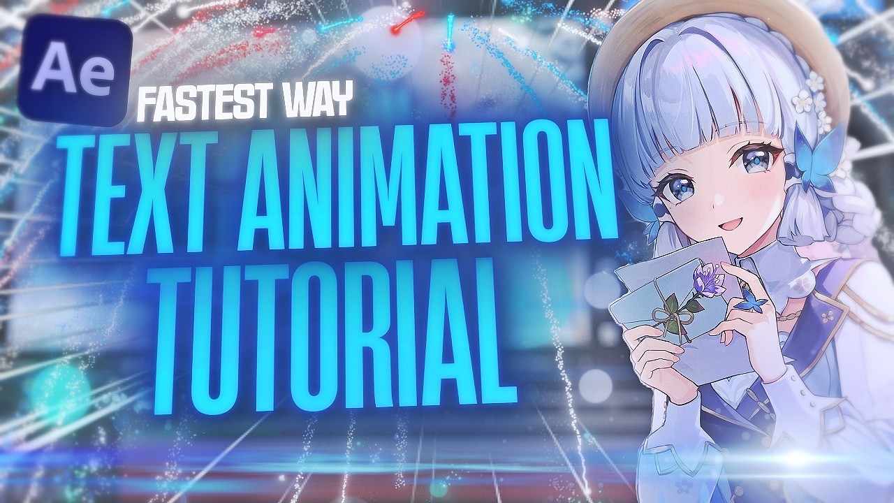 Fastest Way to Create Text Animation in After Effects | After Effects ...