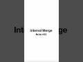 Interval Merge: Merging Overlapping Intervals Efficiently 🔄 (Quick Visual)