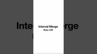 Interval Merge: Merging Overlapping Intervals Efficiently 🔄 (Quick Visual)