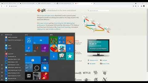 2021 06 20, PHP 간단 블로그, cJt, 21강, git 클라이언트 설치
