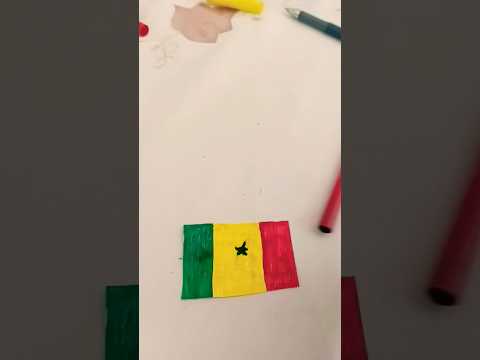 علم السنغال