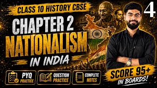 🔴LIVE CLASS-10 HISTORY CH-2 NATIONALISM IN INDIA PART-4 | CBSE| PYQ| NOTES | SAGAR GOYAL | #sstbyssg