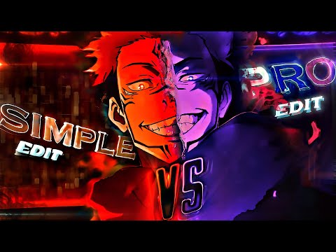 Noob edit VS PRO Edit ( 170K Editing Contest💲) - Lovely Bastards « Shibuya arc »[EDIT/AMV] !