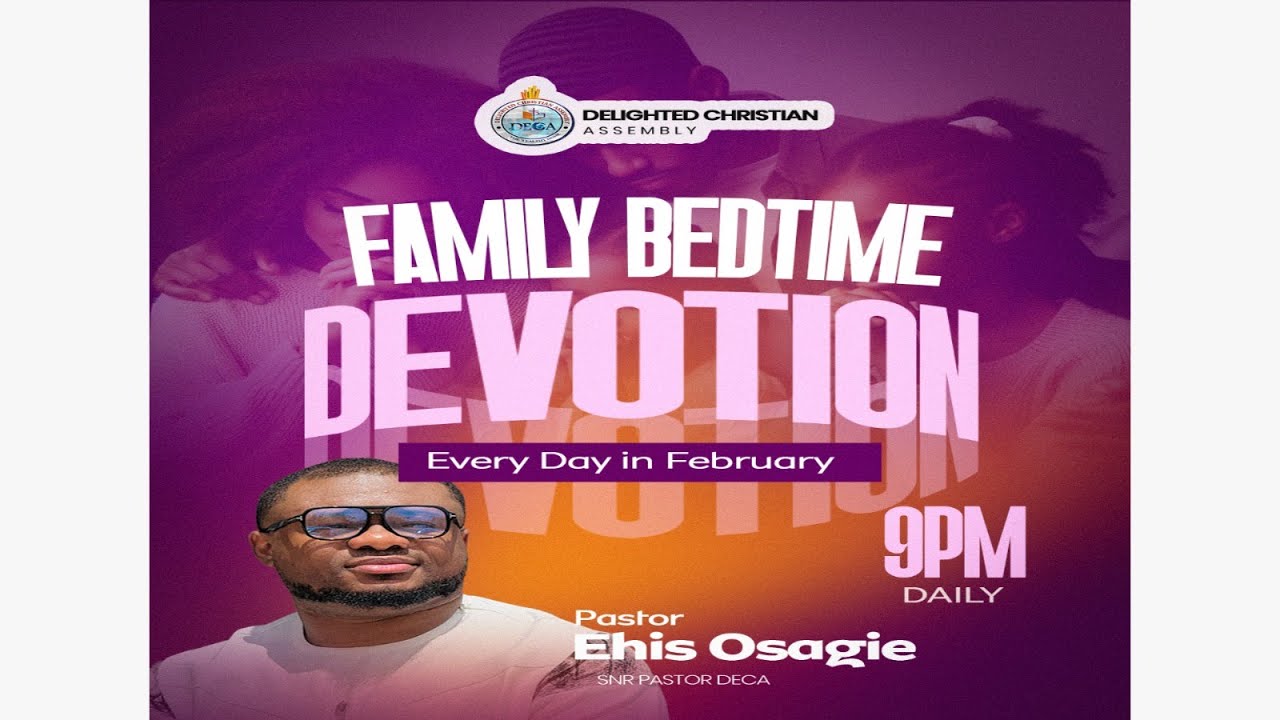 FAMILY BEDTIME DEVOTION