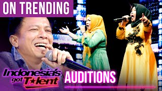 Duo Huntua Sukses Bikin Hati Ariel 'Noah' Bergetar! - Indonesia's Got Talent 2022