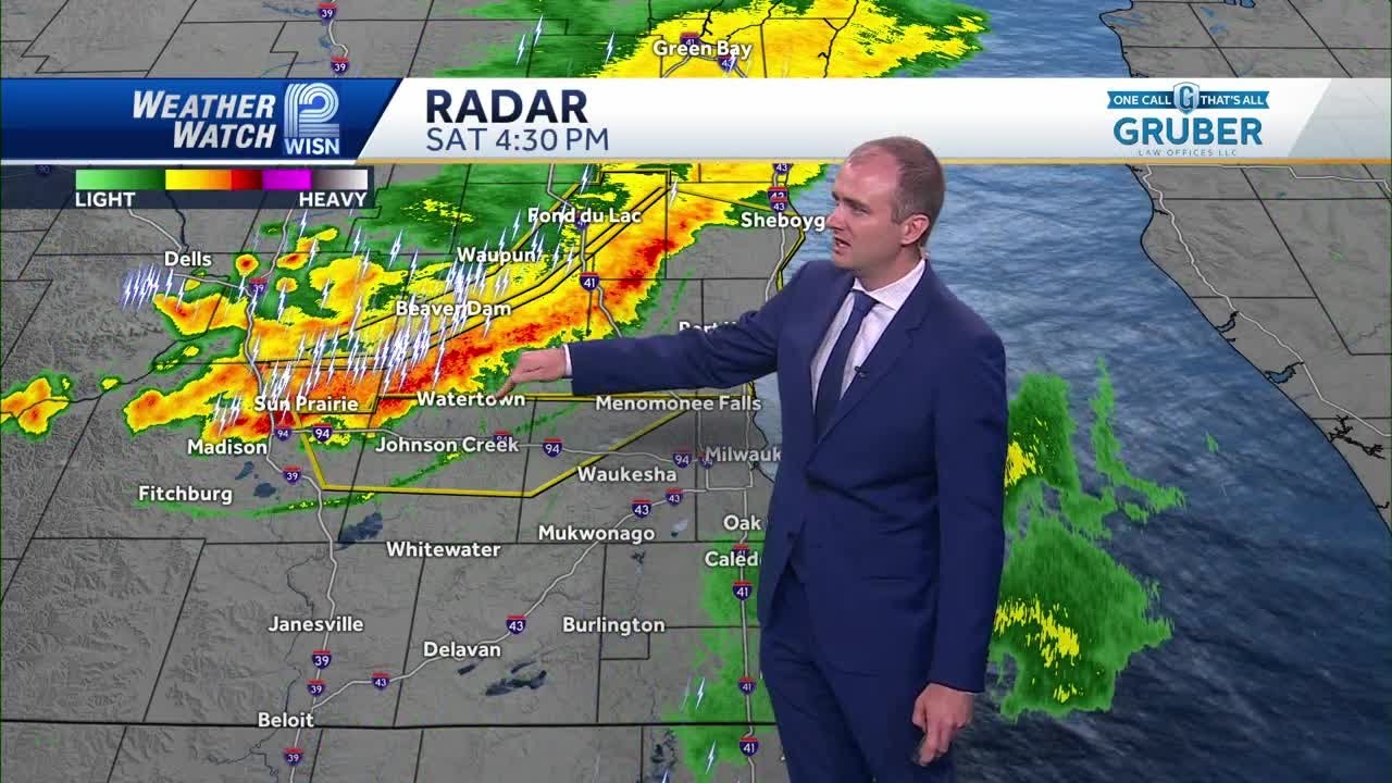 Severe thunderstorm warnings issued for Waukesha, Dane and Jefferson ...