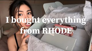 I bought EVERY Rhode product  || Trying Western Skincare on Asian Skin