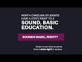 A sound basic education in north carolina  leandro