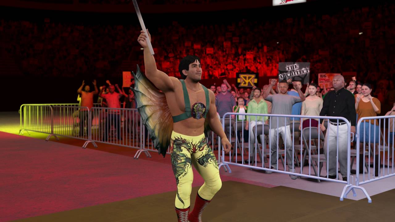 Ricky 'The Dragon' Steamboat Entrance YouTube