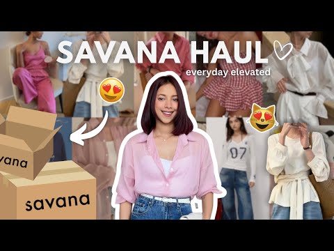 HUGE Savana Haul || Nightwear, Shirts, Tees & Tops ❤️😍