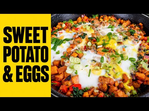 Sweet Potato + Eggs = Perfect Breakfast.