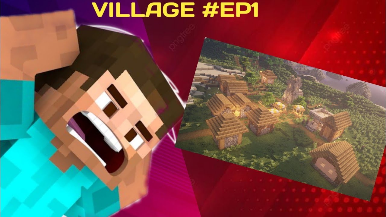 I found a village in Minecraft survival series EP-1 - YouTube