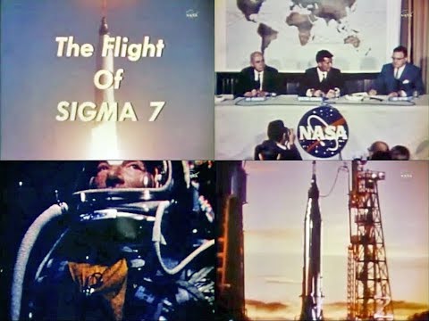 THE FLIGHT OF SIGMA 7 - Mercury-Atlas 8 (1962) - NASA documentary