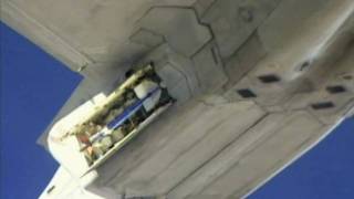 USAF F-22 Raptor Missile Gun and Flare Chaff Test Flight