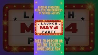 Tickets available at link in bio!!! #docuseries #creativeicons #createdtocreate #maythe4thbewithyou