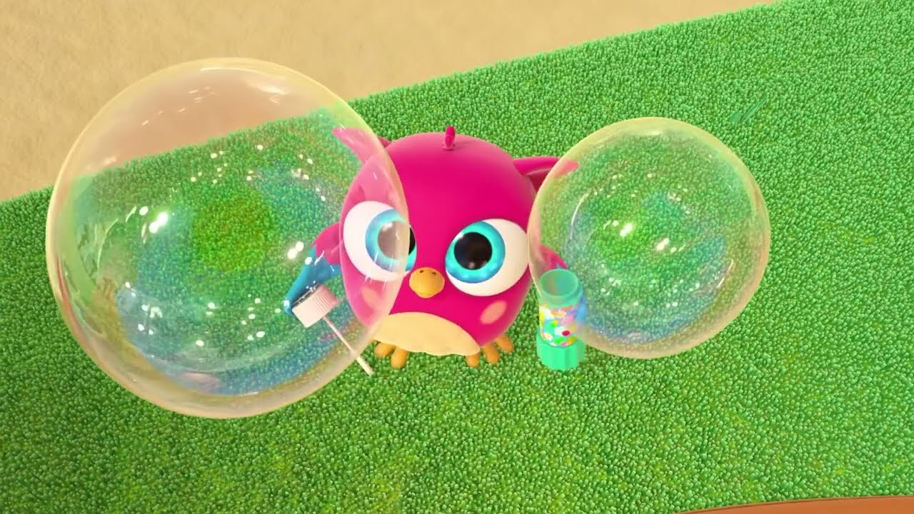 Uggleungen Hopp Hopp | Tecknad film för småbarn med lek och leksaksfåglar