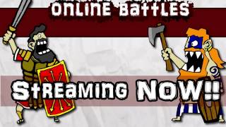 Streaming now on Twitch! Rome 2 online battles!