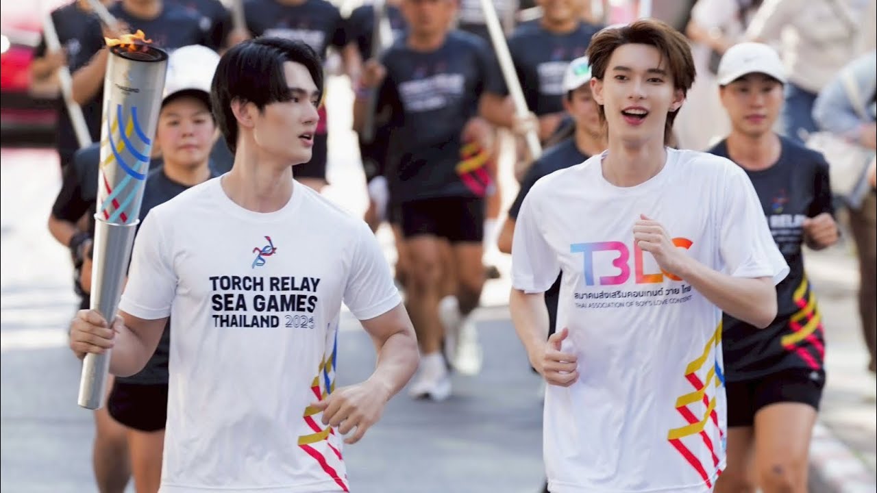 251116 SEA GAMES WITH PPV ｜ Torch Relay #วิ่งคบเพลิงซีเกมส์ครั้งที่33 | #pavelphoom #poohpavel 