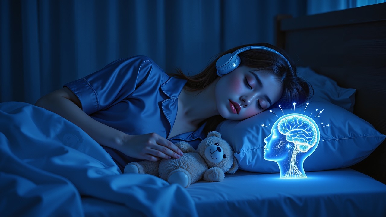 Deep Sleep Healing Music | Alpha Waves • Brain Massage While You Sleep • Anxiety Relief Tonight