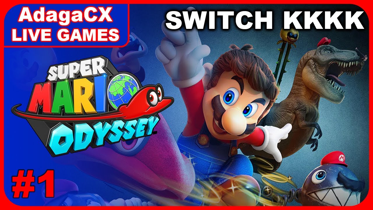 SUPER MARIO ODYSSEY (PT1) || ADAGA LIVE GAMES