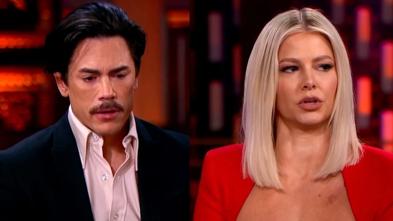 ‘Pump Rules’ Reunion: Tom Sandoval CRIES as Ariana Madix UNLEASHES