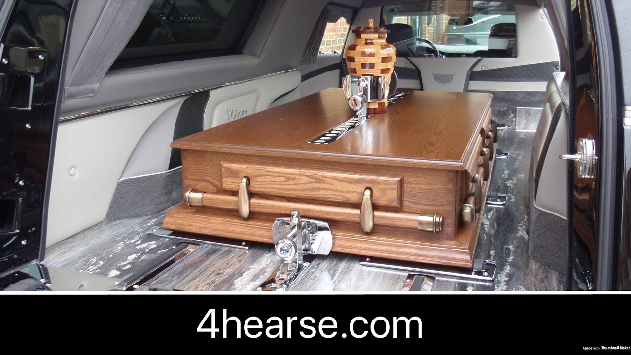 Funeral Caddy Cremation Urn Memorial Carrier YouTube