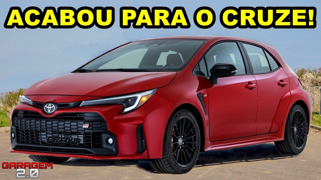 NOVO TOYOTA GR COROLLA NO BRASIL: Hatch Turbão e Mais de 300 Cavalos ...