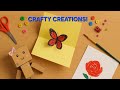 3 Cute DIY Ideas 💡|| paper craft || recycle ♻️ #artscraft #youtubevideo