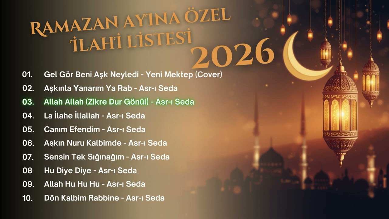 Ramazan Ayına Özel İlahi Listesi Dinle | En Sevilen İlahiler