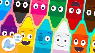 lets learn colors by singing with smile and learn colors song