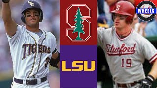 #8 Stanford vs #2 LSU (AMAZING GAME!) | 2000 National Championship | College Baseball Highlights