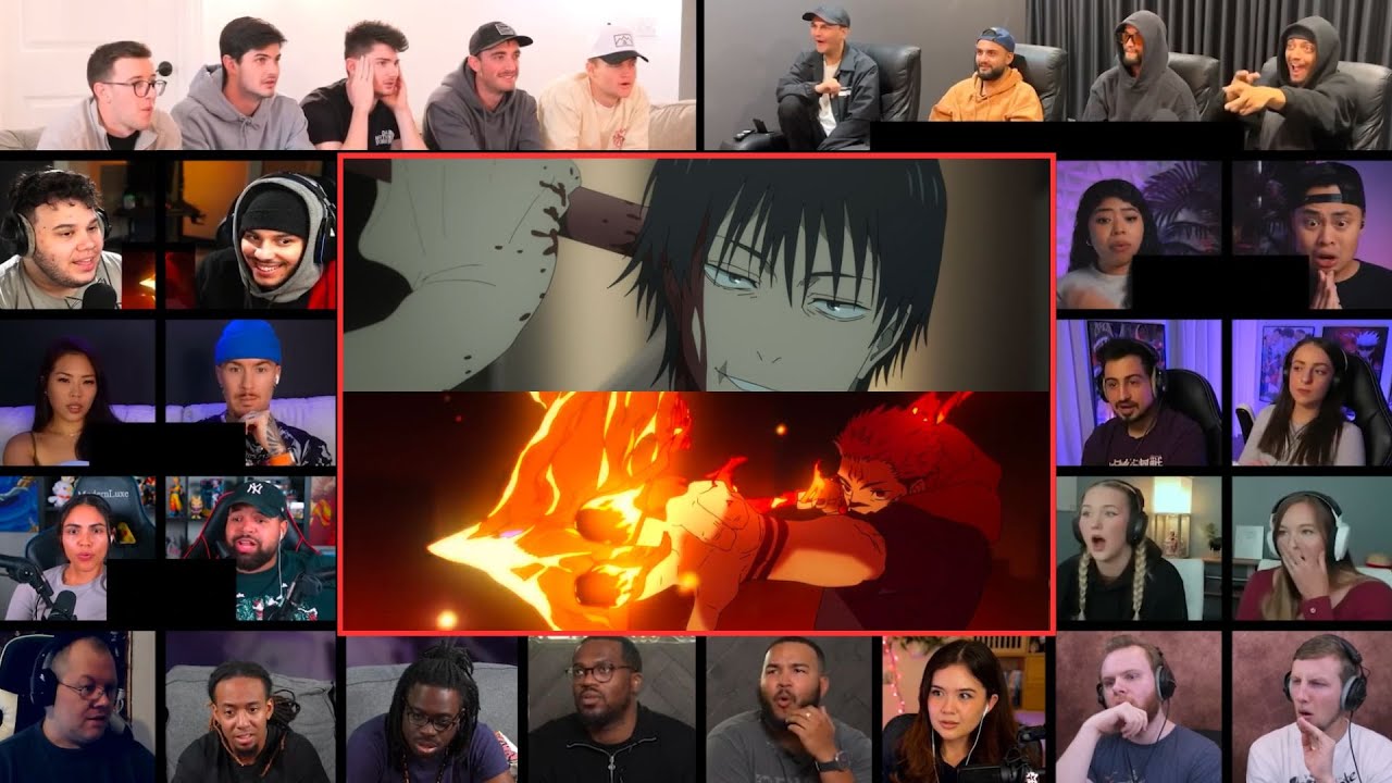 🔥SUKUNA VS JOGO (FIRE ARROW) & TOJI vs MEGUMI | JJK Season 2 Episode 16 Reaction Mashup