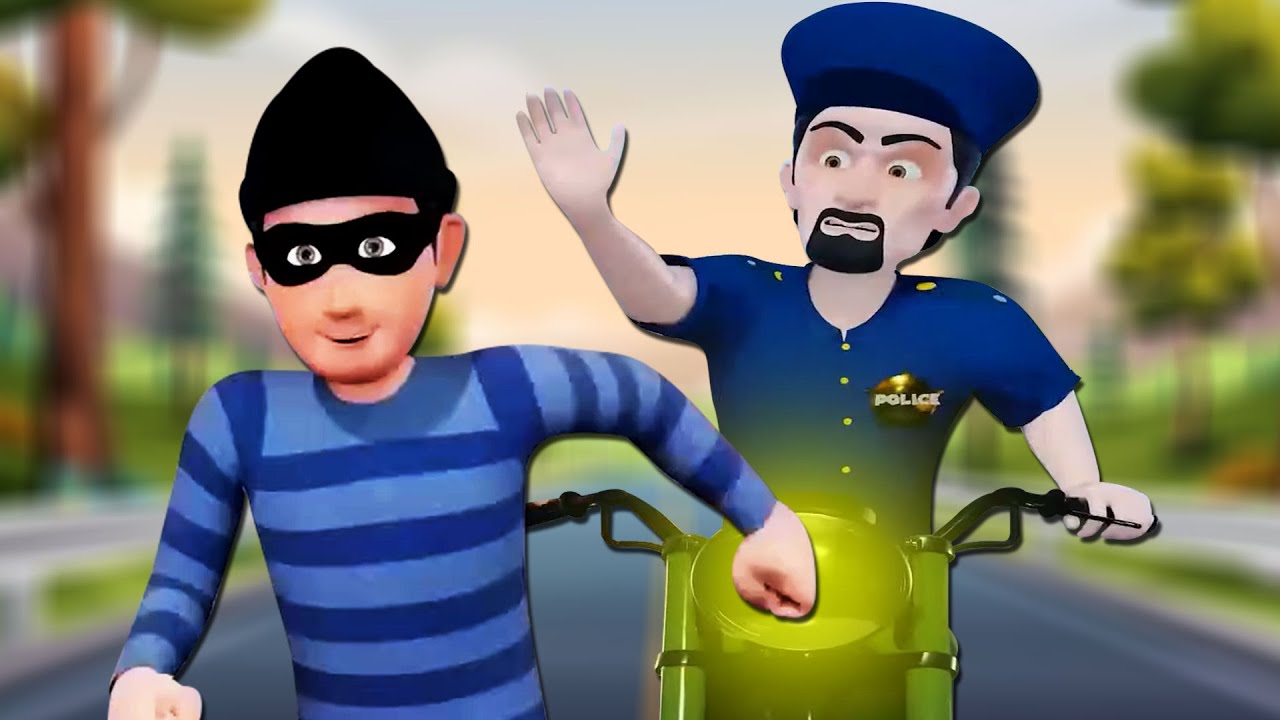 Akkad Bakkad Bambe Bo | अक्कड़ बक्कड़ बॉम्बे बो | 3D Hindi Rhymes For Kids By @HooplaKidzHindi